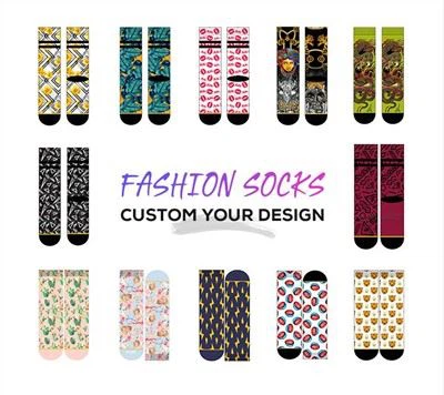 Polyester Digital Printing Socks